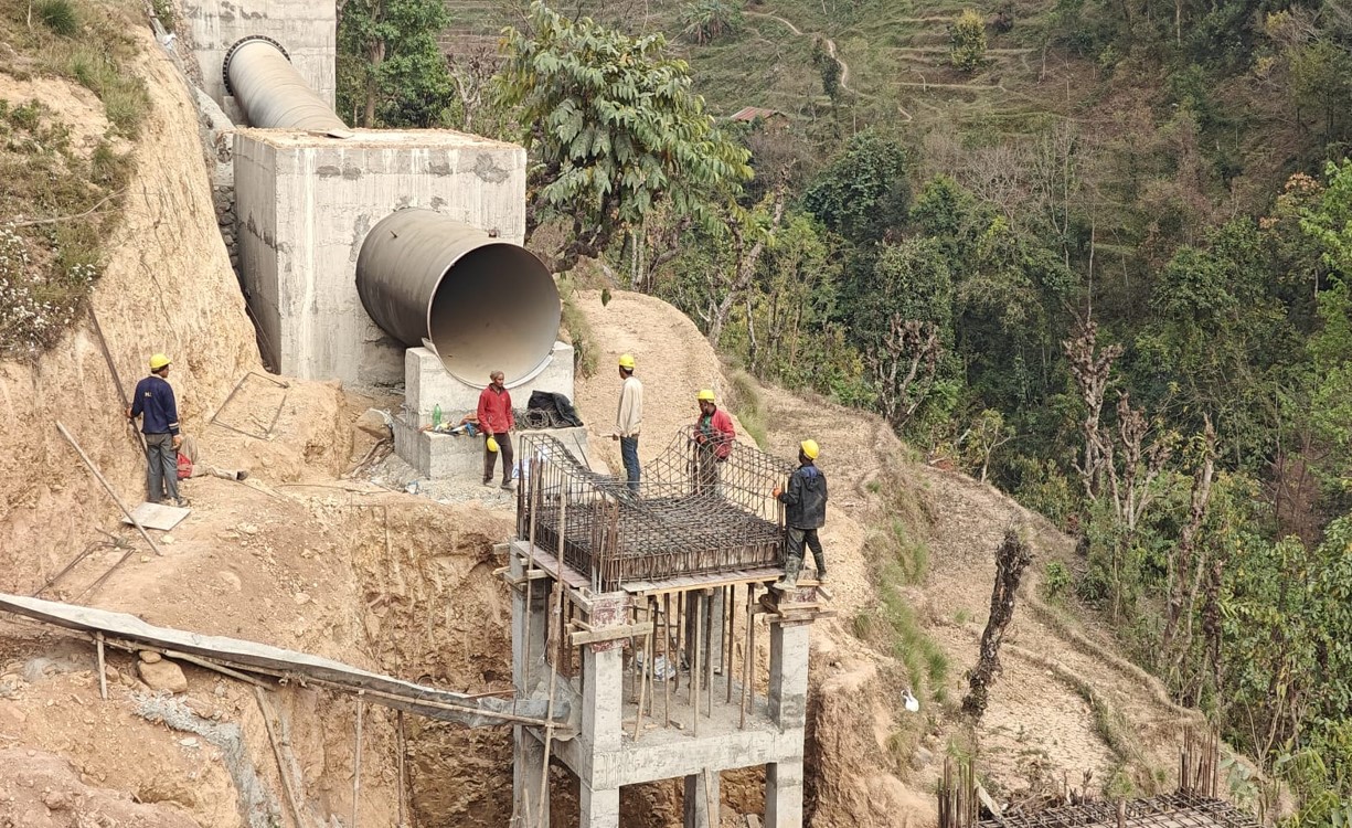 High Saddle work remaining