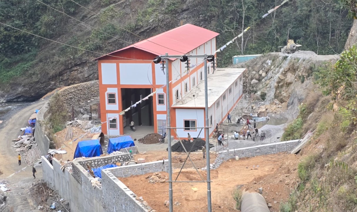 Powerhouse Control Room switchyard area