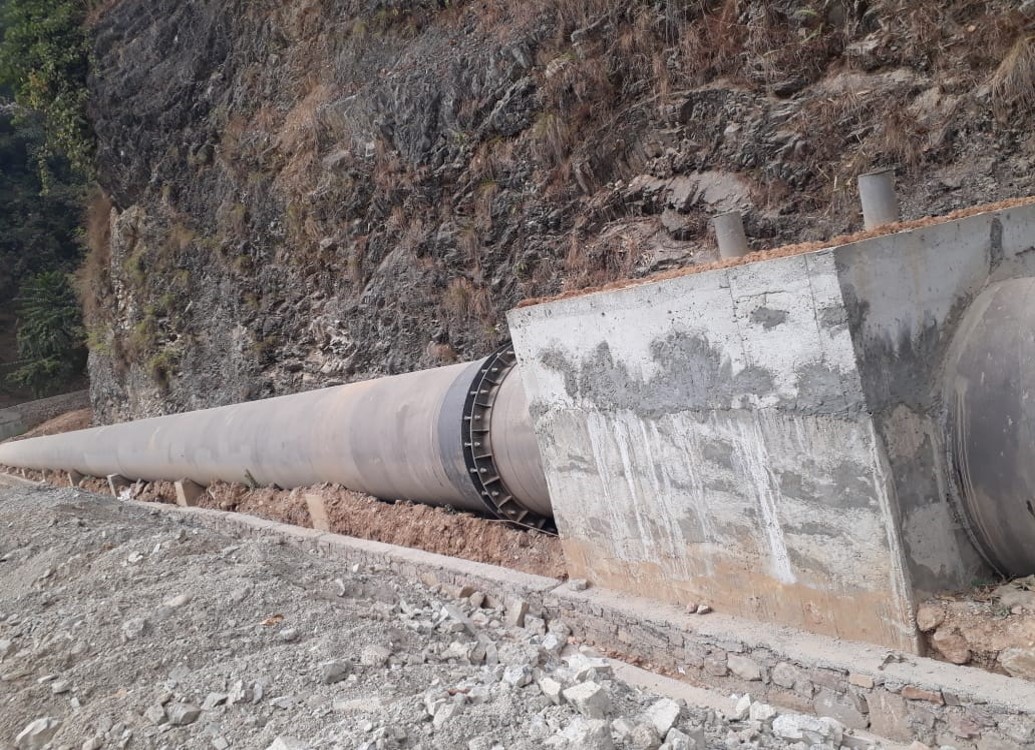 Alignment at road section